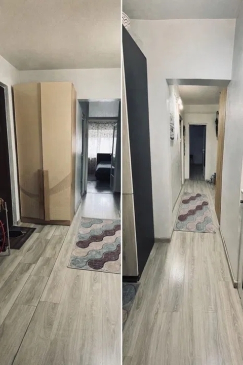 3 Camere Decomandat 80mp Etaj Intermediar Loc Parcare+Boxa zona Lunca Cetatuii — imagine 8